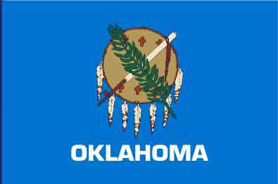 Oklahoma Military Flag